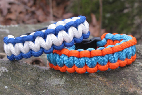 finishing a paracord bracelet